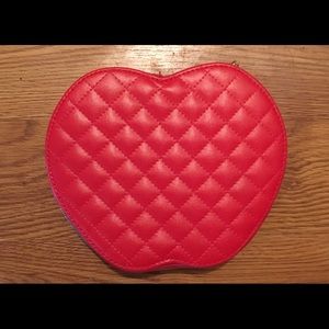 Tartan & Twine Apple makeup bag